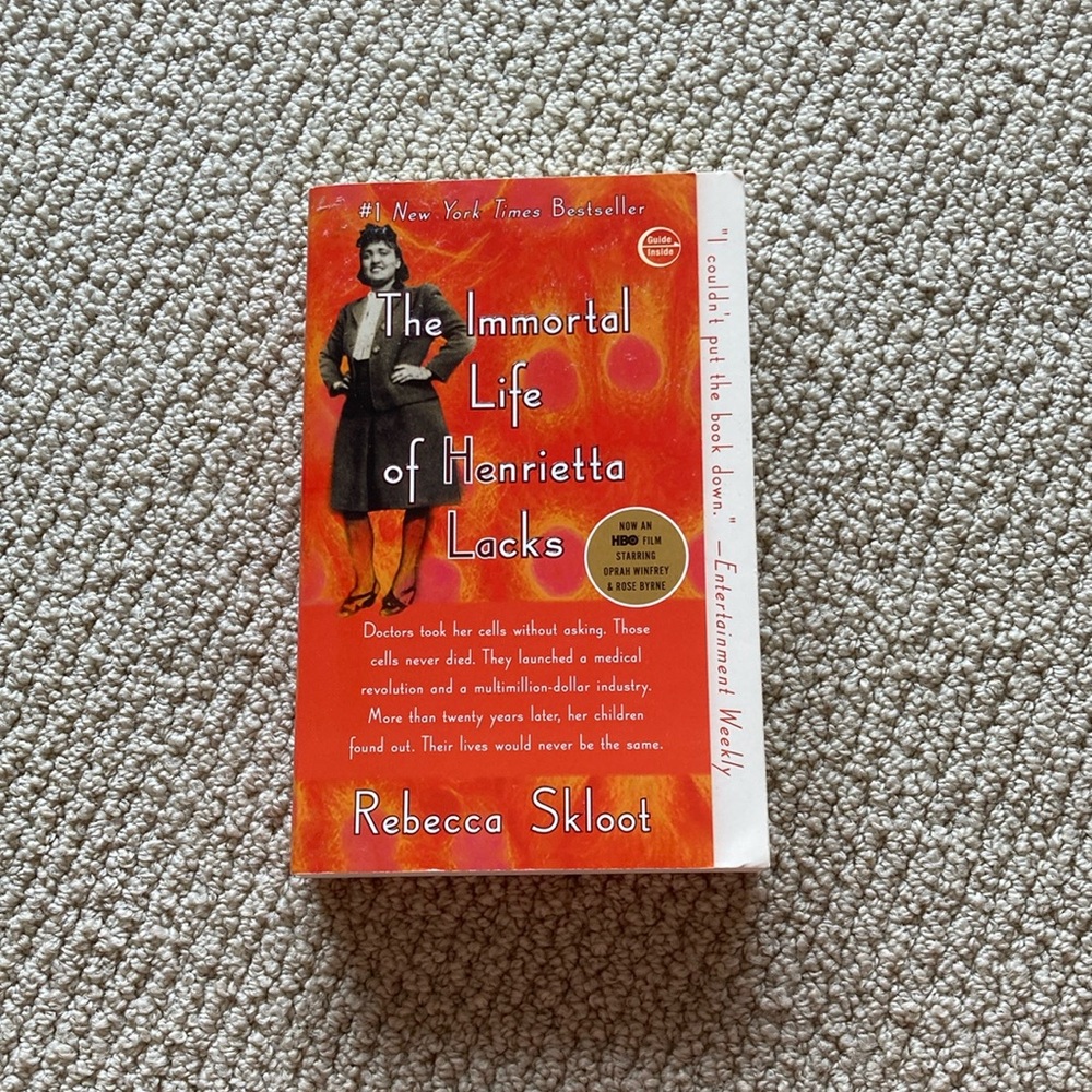 NEW The Immortal Life of Henrietta Lacks Book by Rebecca Skloot 9781400052189